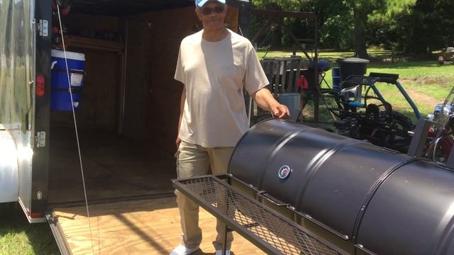 55 GALLON DOUBLE BARREL GRILL смотреть онлайн