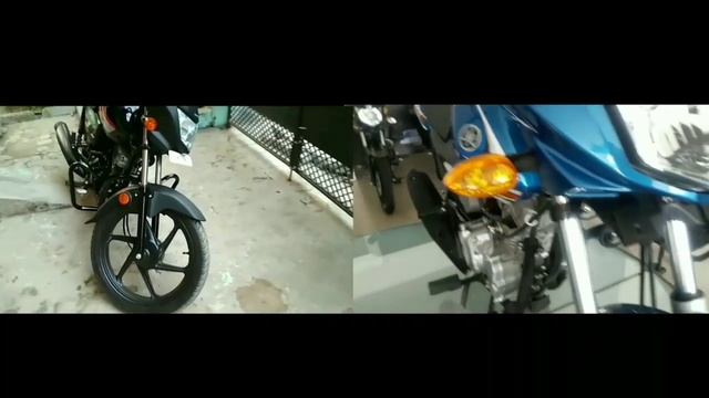 Honda CD 110 Dream DX vs Yamaha Saluto RX look comparison смотреть онлайн