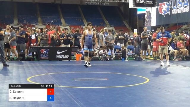 152 Lbs Rnd Of 64 Donald Cates North Carolina Vs Sam Hayes Pennsylvania смотреть онлайн