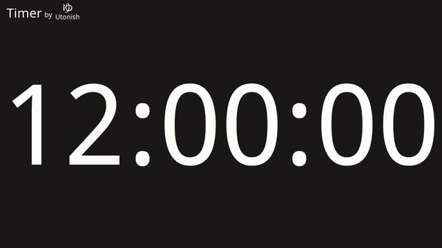 24 Hour Countdown Timer
