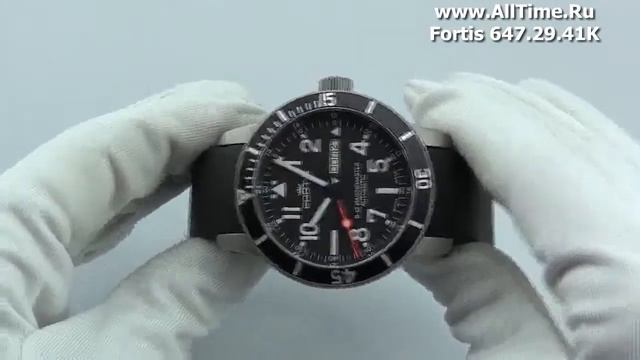 Обзор. Мужские наручные часы Fortis 647.29.41K смотреть онлайн