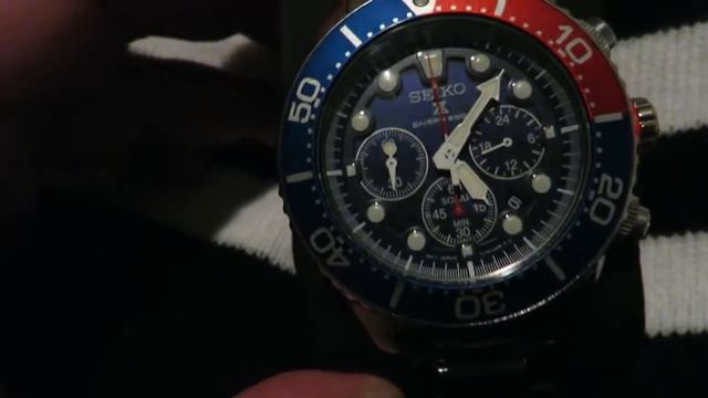 Seiko SSC019 Solar Diver Chronograph Watch Review 2017 смотреть онлайн
