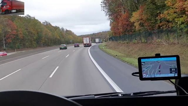 Дальнобой по Германии. Неудачный рейсик. смотреть онлайн