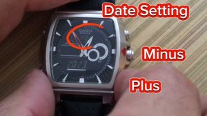 EDIFICE EFA 120 CASIO How to setting time