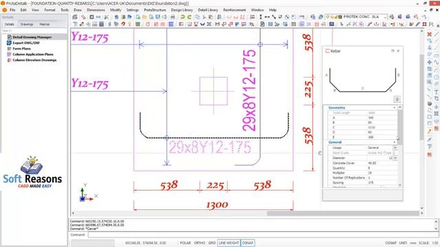 HOW TO GET REINFORCEMENT WEIGHT AND NUMBERS TO BUILD A FOUNDATION AND BAR BENDING SCHEDULE смотреть онлайн
