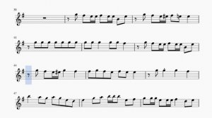 Immortals by Fall Out Boy. Alto sax cover