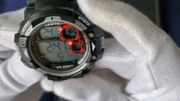 Armitron Pro Sports Digital Chronograph Full Review & Time Setting Tutorial!