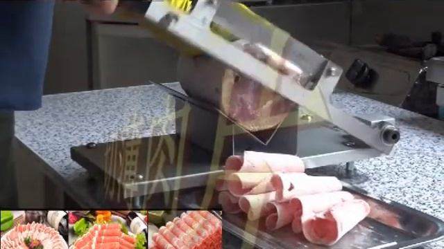 Stainless steel manual slicer смотреть онлайн