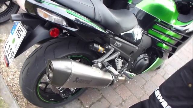 Kawasaki ZZR 1400 SOUND ''Akrapovic'' Exhaust 200 Hp 300+ Km/h 186+ Mph * Playlist