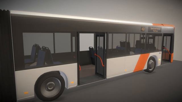 Long City Bus RNV (WIP-7) - Perspective 3 смотреть онлайн