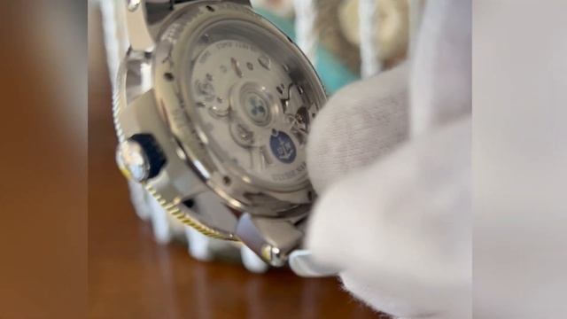 Ulysse Nardin Marine Chronometer Manufacture (1183-126-7M/60) смотреть онлайн