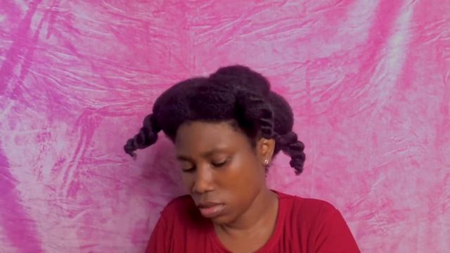BENTONITE CLAY MUSK ON MY NATURAL HAIR +mini braids takedown+washday смотреть онлайн