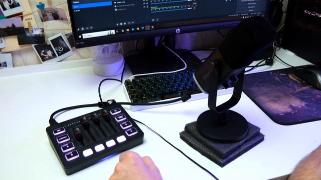 БЮДЖЕТНЫЙ НАБОР ДЛЯ ЮТУБЕРА И СТРИМЕРА! МИКРОФОН FIFINE AM8 И МИКШЕР FIFINE SC3!