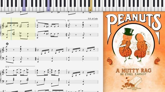 Peanuts by Ethel Earnist (Dorian Henry, piano rendition) смотреть онлайн