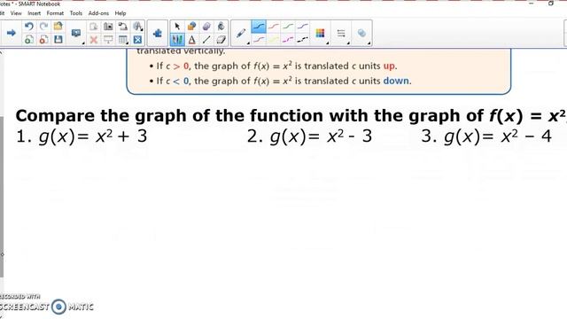 8 4 Transforming Quadratic Functions смотреть онлайн