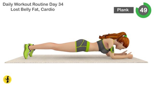 Simple & Easy Cardio Exercises To Lose Weight Fast #34 смотреть онлайн