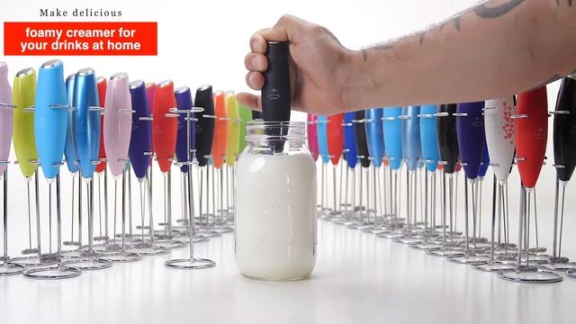 All The Colors Of The Zulay Milk Frother + How To Use It! смотреть онлайн
