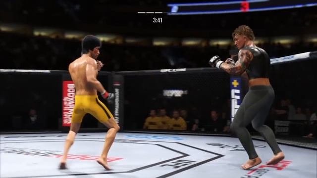 UFC 4 | Bruce Lee vs Eddy Gordo REMATCH (EA Sports UFC 4) смотреть онлайн