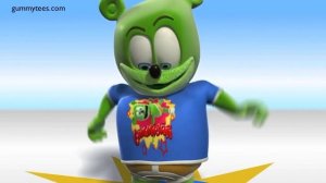 5 Language && Snail Speed Gummy Tees English Arabic Urdu Irish French HD Gummy Bear Song Effects