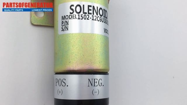 Solenoid Valve 1502-12C6U1B2S1A-12V for Diesel Generator смотреть онлайн