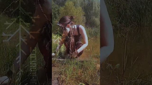 Поход рыси к спрятанному лесному озерцу #cattherian #quadrobics #therian #nature смотреть онлайн