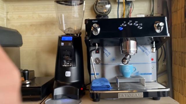 Expobar rosetta 1 group and Eureka olympus 75 grinder testing and using смотреть онлайн