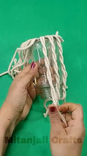 Empty Glass Bottle & Waste Material Reuse Ideas #Shorts смотреть онлайн