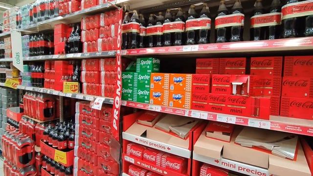 ЦЕНЫ НА ПРОДУКТЫ В ИСПАНИИ. ИДЕМ В ИСПАНСКИЙ АШАН/ALCAMPO ВМЕСТЕ. ПОКУПКИ ПО АДЕКВАТНЫМ ЦЕНАМ смотреть онлайн