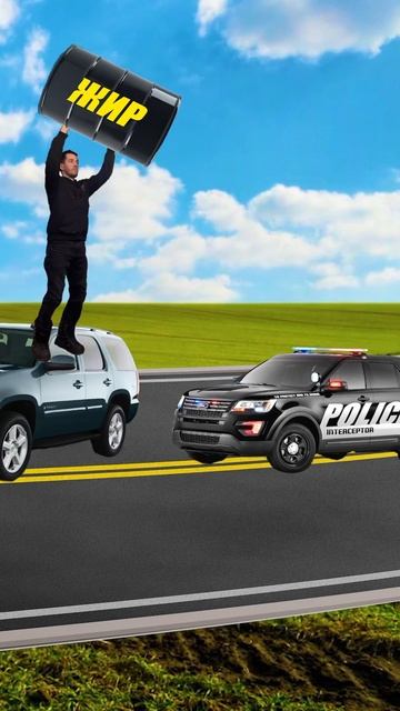 🤔КАК ВЫЖИТЬ, ЕСЛМ ВАС ЛОВИТ ПОЛИЦИЯ🚓 НА МАШИНЕ смотреть онлайн