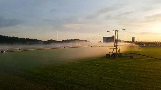 Lawn Field Boom Irrigation System смотреть онлайн