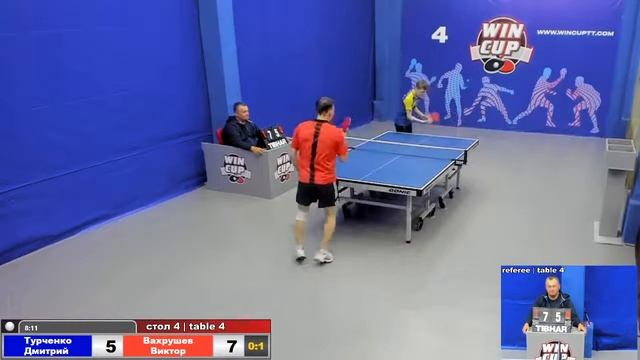 03:50 Турченко Дмитрий 0-3 Вахрушев Виктор стол 4 ЮГ-4 04.06.2020 смотреть онлайн