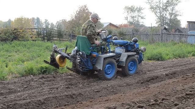 Осенняя обработка картофельного поля смотреть онлайн