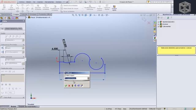 Pieza en revolucion en Solidworks смотреть онлайн