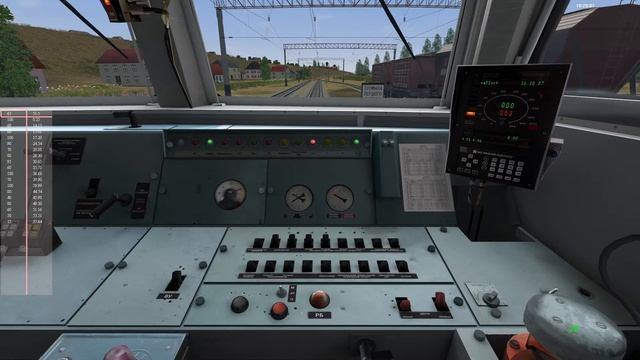 Скрещение пригородных поездов №6343 и №6304 по Каролино-Бугаз смотреть онлайн