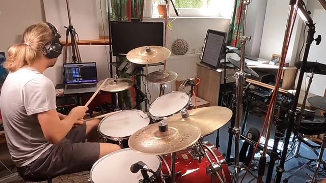 Nirvana- Smells like teen spirit drumcover смотреть онлайн
