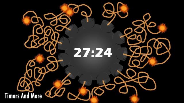 55 Minute Timer Bomb | 💣 Giant Explosion 💥 смотреть онлайн