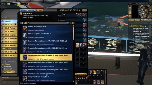 Star Trek Online (PC) How to Assign the Same Space Gear to Many Ships at the Same Time смотреть онлайн