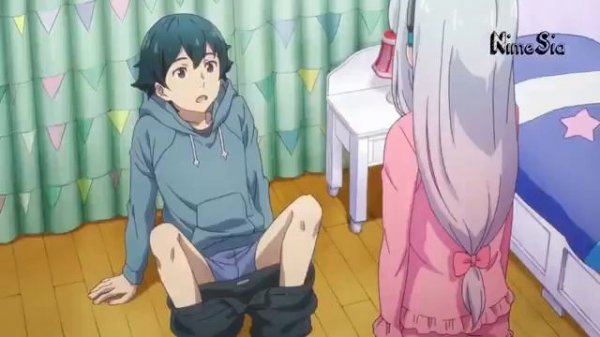 Moments_Scene_Anime Izumi Sagiri Paling imut [Eromanga - Sensei]