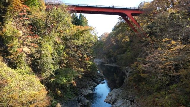 [4K] Agatsuma Gorge, Gunma, Japan. Mavic 2 Pro Drone Footage смотреть онлайн