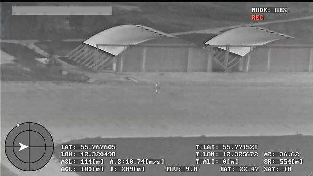 Astero ISR | Live feed streaming with NightHawk EO-IR camera смотреть онлайн