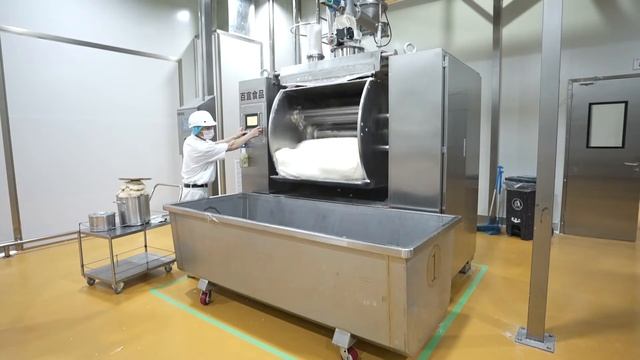 Shaffer style mixer in tortilla production line смотреть онлайн