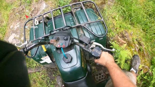 1998 Yamaha big bear 350 4x4 test drive смотреть онлайн
