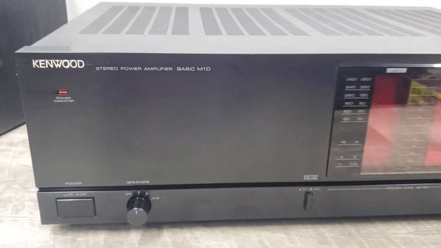 Kenwood Basic M1D Home Stereo Power Amplifier смотреть онлайн