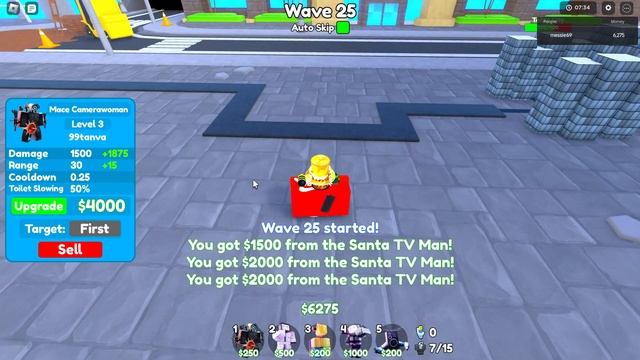 Roblox:Toilet tower defense review mace camerawoman🔥🔥 смотреть онлайн