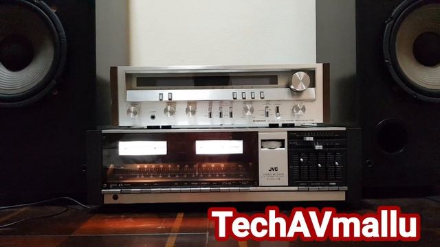 JVC JR-S400 Vintage Amplifier And Technics Speakers (Malayalam)