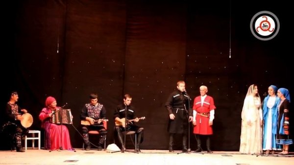 Чеченские песни в исполнении грузин [HD]