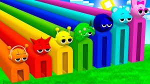 ВЫЖИВАНИЕ ВНУТРИ ВСЕХ ТОННЕЛЬ ПОРТАЛ СПРУНКИ В МАЙНКРАФТ! ХОРРОР СПРАНКИ SPRUNKI MINECRAFT