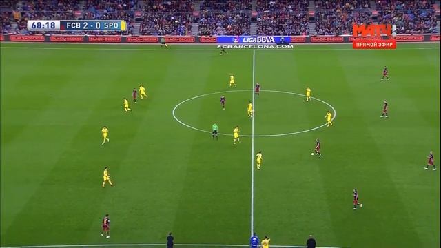 Барселона - Спортинг Хихон 6:0 ( 2 тайм) смотреть онлайн