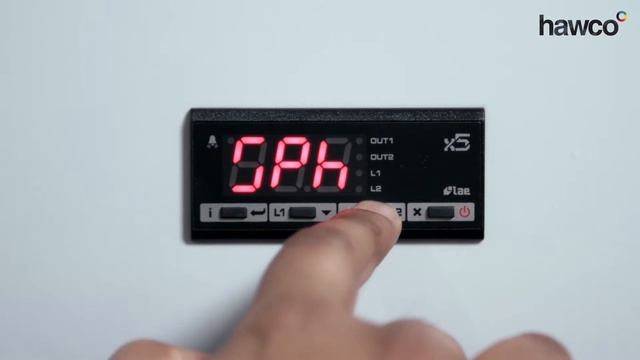 Setting Relay for Refrigeration/Heating: LAE AC1-5 Digital Controller смотреть онлайн