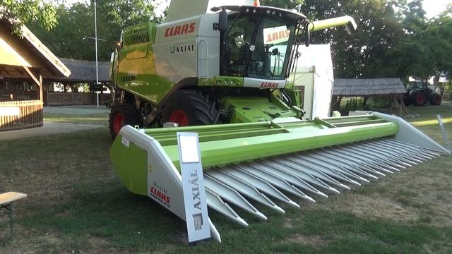 CLAAS Lexion 650 arató-cséplőgép, AXIÁL Hódmezőrület, 2017., v170826-6-021 смотреть онлайн